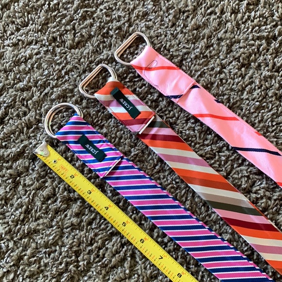 3 j crew belts